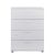 Συρταριέρα μελαμίνης Trendline Megapap σε χρώμα λευκό 73x44x96εκ. |  Συρταριέρες -Κονσόλες στο espiti