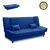 Kαναπές - κρεβάτι Tiko Plus Megapap τριθέσιος με αποθηκευτικό χώρο και ύφασμα σε μπλε 200x90x96εκ. |  Καναπέδες-Κρεβάτι στο espiti