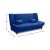 Kαναπές - κρεβάτι Tiko Plus Megapap τριθέσιος με αποθηκευτικό χώρο και ύφασμα σε μπλε 200x90x96εκ. |  Καναπέδες-Κρεβάτι στο espiti