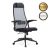 Καρέκλα γραφείου εργονομική Antonio Megapap με ύφασμα Mesh μαύρο - γκρι 66,5x70x111,8/133εκ. |  Καρέκλες γραφείου στο espiti