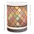 Φωτιστικό επιτραπέζιο Hassard Megapap ύφασμα/Mdf χρώμα πολύχρωμο/λευκό 15x16x22εκ. |  Επιτραπέζια στο espiti