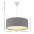 Φωτιστικό οροφής Monahan Megapap υφασμάτινο μονόφωτο χρώμα γκρι 38x20x70εκ. |  Οροφής στο espiti