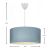 Φωτιστικό οροφής Monahan Megapap υφασμάτινο μονόφωτο χρώμα μπλε 38x20x70εκ. |  Οροφής στο espiti