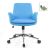 Καρέκλα εργασίας Maxim Up Megapap υφασμάτινη χρώμα γαλάζιο 65x60x90εκ. |  Καρέκλες γραφείου στο espiti