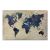 Πίνακας σε καμβά "World Map" Megapap ψηφιακής εκτύπωσης 75x50x3εκ. |  Πίνακες στο espiti