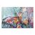Πίνακας σε καμβά "Colorful Butterfly" Megapap ψηφιακής εκτύπωσης 90x60x3εκ. |  Πίνακες στο espiti