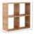 Βιβλιοθήκη Cube Megapap από μελαμίνη χρώμα pine oak 60x23x60εκ. |  Βιβλιοθήκες στο espiti