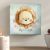 Πίνακας σε καμβά "Baby Lion" Megapap ψηφιακής εκτύπωσης 40x40x3εκ. |  Πίνακες στο espiti