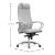Καρέκλα γραφείου εργονομική Samurai-9 Megapap από τεχνόδερμα σε λευκό 70x70x120/130εκ. |  Καρέκλες γραφείου στο espiti