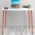 Γραφείο - τραπέζι μελαμίνης Deina Megapap χρώμα λευκό 105x60x72εκ. |  Τραπέζια στο espiti