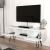 Έπιπλο τηλεόρασης Aversa Megapap από μελαμίνη χρώμα λευκό 120x29,5x43εκ. |  Έπιπλα τηλεόρασης στο espiti