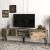 Έπιπλο τηλεόρασης Costa Megapap από μελαμίνη χρώμα vintage patik - μαύρο 180x29,5x49εκ. |  Έπιπλα τηλεόρασης στο espiti