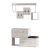 Έπιπλο εισόδου-παπουτσοθήκη Holdon Megapap μελαμίνης χρώμα λευκό αντικέ 120x36,5x87,5εκ. |  Βιτρίνες - Έπιπλα εισόδου στο espiti