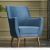 Μπερζέρα - πολυθρόνα Gonca Megapap βελούδινη χρώμα μπλε 71x75x87εκ. |  Πολυθρόνες σαλονιού στο espiti