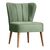 Καρέκλα Layla Megapap υφασμάτινη χρώμα πράσινο 64x59x84εκ. |  Πολυθρόνες τραπεζαρίας στο espiti