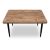 Τραπέζι Levico Megapap Mdf - μεταλλικό χρώμα ακακίας 120x70x75εκ. |  Τραπέζια στο espiti