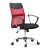 Καρέκλα γραφείου Franco Megapap με ύφασμα Mesh χρώμα κόκκινο - μαύρο 59x57x95/105εκ. |  Καρέκλες γραφείου στο espiti