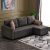Γωνιακός καναπές - κρεβάτι Ece Megapap δεξιά γωνία υφασμάτινος με αποθηκευτικό χώρο χρώμα ανθρακί 242x150x88εκ. |  Καναπέδες-Κρεβάτι στο espiti