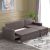 Γωνιακός καναπές - κρεβάτι Ece Megapap δεξιά γωνία υφασμάτινος με αποθηκευτικό χώρο χρώμα καφέ 242x150x88εκ. |  Καναπέδες-Κρεβάτι στο espiti