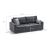 Καναπές - κρεβάτι Ece Megapap τριθέσιος υφασμάτινος χρώμα ανθρακί 215x90x88εκ. |  Καναπέδες-Κρεβάτι στο espiti