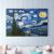 Πίνακας σε καμβά "Starry Night" Megapap ψηφιακής εκτύπωσης 100x70x3εκ. |  Πίνακες στο espiti