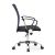 Καρέκλα γραφείου Franco Megapap με ύφασμα Mesh χρώμα γκρι - μαύρο 59x57x95/105εκ. |  Καρέκλες γραφείου στο espiti