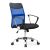 Καρέκλα γραφείου Franco Megapap με ύφασμα Mesh χρώμα μπλε - μαύρο 59x57x95/105εκ. |  Καρέκλες γραφείου στο espiti