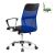 Καρέκλα γραφείου Franco Megapap με ύφασμα Mesh χρώμα μπλε - μαύρο 59x57x95/105εκ. |  Καρέκλες γραφείου στο espiti
