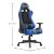 Καρέκλα γραφείου Gaming Alonso Megapap από τεχνόδερμα χρώμα μπλε - μαύρο 67x70x125/135 εκ. |  Καρέκλες γραφείου στο espiti