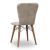 Καρέκλα τραπεζαρίας Palmira Megapap υφασμάτινη χρώμα μπεζ - καρυδί πόδι 47x44x88εκ. |  Πολυθρόνες τραπεζαρίας στο espiti