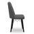 Καρέκλα τραπεζαρίας Carla Megapap από βελούδο χρώμα γκρι - μαύρο πόδι 45x46x90εκ. |  Πολυθρόνες τραπεζαρίας στο espiti