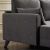 Γωνιακός καναπές Bella Megapap αριστερή γωνία υφασμάτινος χρώμα ανθρακί 275x165x85εκ. |  Καναπέδες γωνιακοί στο espiti