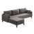 Γωνιακός καναπές Bella Megapap αριστερή γωνία υφασμάτινος χρώμα ανθρακί 275x165x85εκ. |  Καναπέδες γωνιακοί στο espiti