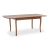 Τραπέζι Belfast Megapap μασίφ ξύλο-MDF επεκτεινόμενο χρώμα καρυδί 150/200x89x78εκ. |  Τραπέζια στο espiti