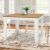 Τραπέζι μελαμίνης Darlen Megapap χρώμα λευκό - sapphire oak 110x72x74εκ. |  Τραπέζια στο espiti