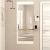 Καθρέπτης τοίχου Piyar Μegapap από μελαμίνη χρώμα λευκό 60x14,6x150εκ. |  Καθρέπτες στο espiti
