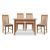 Σετ τραπεζαρίας Bergen-Francis Megapap 5 τμχ μασίφ ξύλο-MDF με επεκτεινόμενο τραπέζι 120/150x68x77εκ. |  Σετ τραπεζαρίες στο espiti