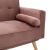 Καναπές-κρεβάτι Success pakoworld 3θέσιος βελούδο σάπιο μήλο 190x80x84εκ |  Καναπέδες στο espiti