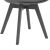 Καρέκλα Gaston pakoworld PP-PU ανθρακί-πόδι ξύλο ανθρακί |  Καρέκλες στο espiti