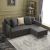 Γωνιακός καναπές - κρεβάτι Aydam Megapap δεξιά γωνία υφασμάτινος με αποθηκευτικό χώρο χρώμα ανθρακί 215x150x80εκ. |  Καναπέδες-Κρεβάτι στο espiti