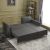 Γωνιακός καναπές - κρεβάτι Aydam Megapap δεξιά γωνία υφασμάτινος χρώμα ανθρακί 215x150x80εκ. |  Καναπέδες-Κρεβάτι στο espiti