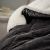 Πάπλωμα-Κουβέρτα 170x220cm GOFIS HOME  Teddy Graphite Black 407/14 |  Κουβερτοπαπλώματα  στο espiti