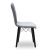 Καρέκλα τραπεζαρίας Palmira Megapap από βελούδο χρώμα γκρι - μαύρο πόδι 47x44x88εκ. |  Πολυθρόνες τραπεζαρίας στο espiti