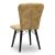 Καρέκλα τραπεζαρίας Palmira Megapap υφασμάτινη χρώμα μουσταρδί - μαύρο πόδι 47x44x88εκ. |  Πολυθρόνες τραπεζαρίας στο espiti