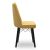 Καρέκλα τραπεζαρίας Carla Megapap από βελούδο χρώμα μουσταρδί - μαύρο πόδι 45x46x90εκ. |  Πολυθρόνες τραπεζαρίας στο espiti