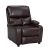 Πολυθρόνα relax με ποτηροθήκη Gartia pakoworld  καφέ PU 79x94x102εκ |  Πολυθρόνες σαλονιού στο espiti