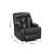 Πολυθρόνα relax με ποτηροθήκη Terpsi pakoworld μαύρο PU 80x94x100εκ |  Πολυθρόνες σαλονιού στο espiti