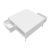 Τραπεζάκι σαλονιού Slide Megapap από μελαμίνη χρώμα λευκό 90x90x42εκ. |  Τραπεζάκια σαλονιού στο espiti