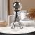 Φωτιστικό επιτραπέζιο Chavi Megapap E27 μεταλλικό χρώμα μαύρο 20x20x40εκ. |  Επιτραπέζια στο espiti