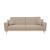 Καναπές-κρεβάτι Carmelo pakoworld με μπεζ ύφασμα 214x80x86εκ |  Καναπέδες-Κρεβάτι στο espiti